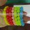 Promotion gifts blue silicone wristband with debossed logo