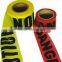 Custom Printed PE hazard warning tape,Plastic Barricade Tapes.