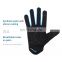 HANDLANDY Breathable Flexible Blue Outdoor Sport Gloves Anti-slip Touch Screen Full Finger Riding Cycling Gloves For Men Women