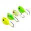 High Quality wholesale artificial mini 2g-5g 3D eyes metal jig head fishing lure  jigging heads with hook