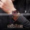 fashion dial SKMEI 9211 genuine leather sport wristwatches waterproof quartz watch for men