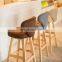 Bar Chairs Tall Antique Industrial Vintage Rustic Back Kitchen Leather Fabric Modern Counter Cheap High Stool Wooden Chairs Bar