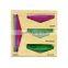 New Design Plastic Ziplock Bag Storage Organizer with Bamboo Sliding Lid for Kitchen Drawer