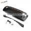 Front ABS grill with metal mesh with 5 led lights For  Jeep Wrangler JK