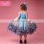 Luxury Feather Princess Flower Girls' Dresses for Beach Wedding Party Kids Gown