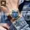 OLEVS 2872 Men Quartz Watch Fashion Sport luxury Leather Waterproof Watches for man