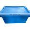 LLDPE food cooler box with wheels for picnic