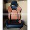 JBR 1056 Black Orange Color Adjustable Sport Car Racing Seat