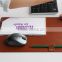 2016 new design custom saffiano leather mouse mat mouse pad mousepad