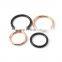 Manufacture Accessories Iron Metal Welded Round Shape Ring Buckle Strap O Rings For Handbags