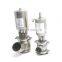 High Quality Pneumatic Bottom-in Inlet Tank Bottom Seat Valve For Toilet Tank
