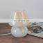 INS Retro Lampe De Table Desk Lamp Amber Tischlampe Lamparas De Escritorio Cute Mushroom Crystal Table Lamp  For Home Decor