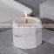 2022 Marbled Gypsum jar Candle Smokeless Scented Candles Handmade Soy Wax Fragrance Essential oil Aromatherapy Candle