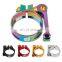 Customizable stainless steel alloy bicycle seat clamp titanium tube spare parts for bicycle riding seat clamp
