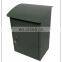 Most Popular Product in Asia Black Mailbox American Mail Box Parcel Box
