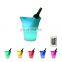 Champagne Wine Drinks Beer Bucket Portable Party Use Led Rechargeable Cooler