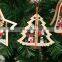 Remarkable European Home Luxury Garden Hanging Yard Wooden Outdoor Christmas Decorations