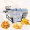 Continuous Drum Nuts Small Dry Commercial Potato Chips Fry Powder Puffed Snack Seasoning Machine