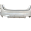 BMW X 1 car enclosure, BMW front and rear bumper modification, BMW double-row hole tailpipe