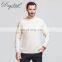 Hot Sale All Plus Size White Men Knitted Cashmere Crewneck Sweaters for Man