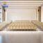 JS Group Wooden Lecture Room Chairs with Tables School Furniture Plywood Material