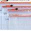 Hot selling clear plastic document bag PVC zipper file bag