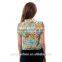 latest fashion blouse design custom made fashion lady blouse & top choli blouse designs B027