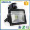2015 hot selling LED floodlight with motion sensor for outdoor lighting
