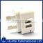Best UK Standard White For Dual USB UK Main Charger