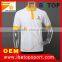 Nylon spandex sport dry fit polo shirt custom running golf men t shirts