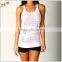 Wholesale fashion design colorful ladies yoga tank top in Dongguan