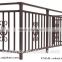 China manufacturer of powder coating steel balcony guardrail YT009