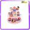 hot sale supermarket promotion christmas 3 tier party cupcake stand for birthday party