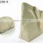 large capacity zippered shopping tote bag