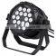 Professional stage rental outdoor 4in1 rgbw led par 18x10