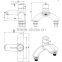 2016 Online Shopping High Quality Brass Bathroom Wash Basin Mixer Tap