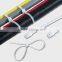 Double locking Nylon Cable Tie self locking nylon cable ties