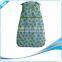 Top selling soft green sleeveless children sleeping bag