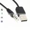 Trade Assurance charge mini usb to 3.5mm jack adapter