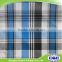 100% recycled cotton yarn dyed grid check fabric for girls dress shirt