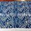 100 % Cotton blue indigo hand block printed fabric from Jaipur Sanganer
