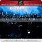 2015 QueenBeam Orsam 19X12.8W Multi-chip RGBW 4IN1Led Beam Moving Head /Led Zoom Moving Head
