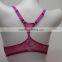 Custom Make Design Sexy Girl's Underwear Transparent Women's Lingerie Cotton Hot Sexy Bra Panty Set