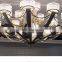 Modern Chandelier light /Hot sale leather crystal lamps in the living room/bedroom/restaurant