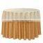 TC-09 Fadeless Ruffled Table Cloth for Party
