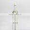 clear vial glass bottle with top cover