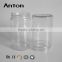 580ml Hermetic storage clear glass mason jar with seals and rings tin lid
