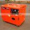 Super silent AIR-COOLING S DIESEL GENSETS 5kw for mobil using