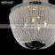 Wholesale Chandelier Crystal Prisms, Factory Lighting Silver Aluminum Pendant Chandelier MD26018