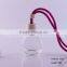12ml Clear Round Mini Empty Glass Aroma Vial Pendant Auto Perfume Bottles